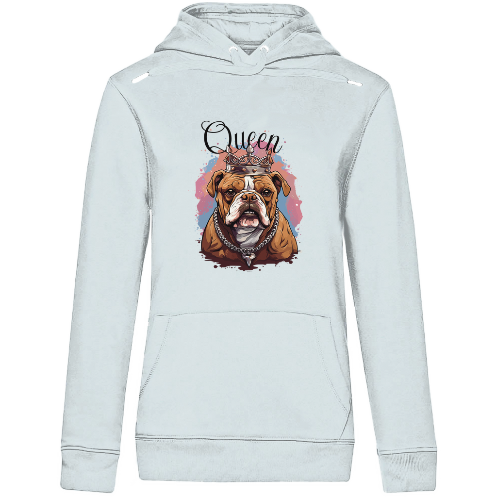 Queen - Bio-Hoodie für Damen