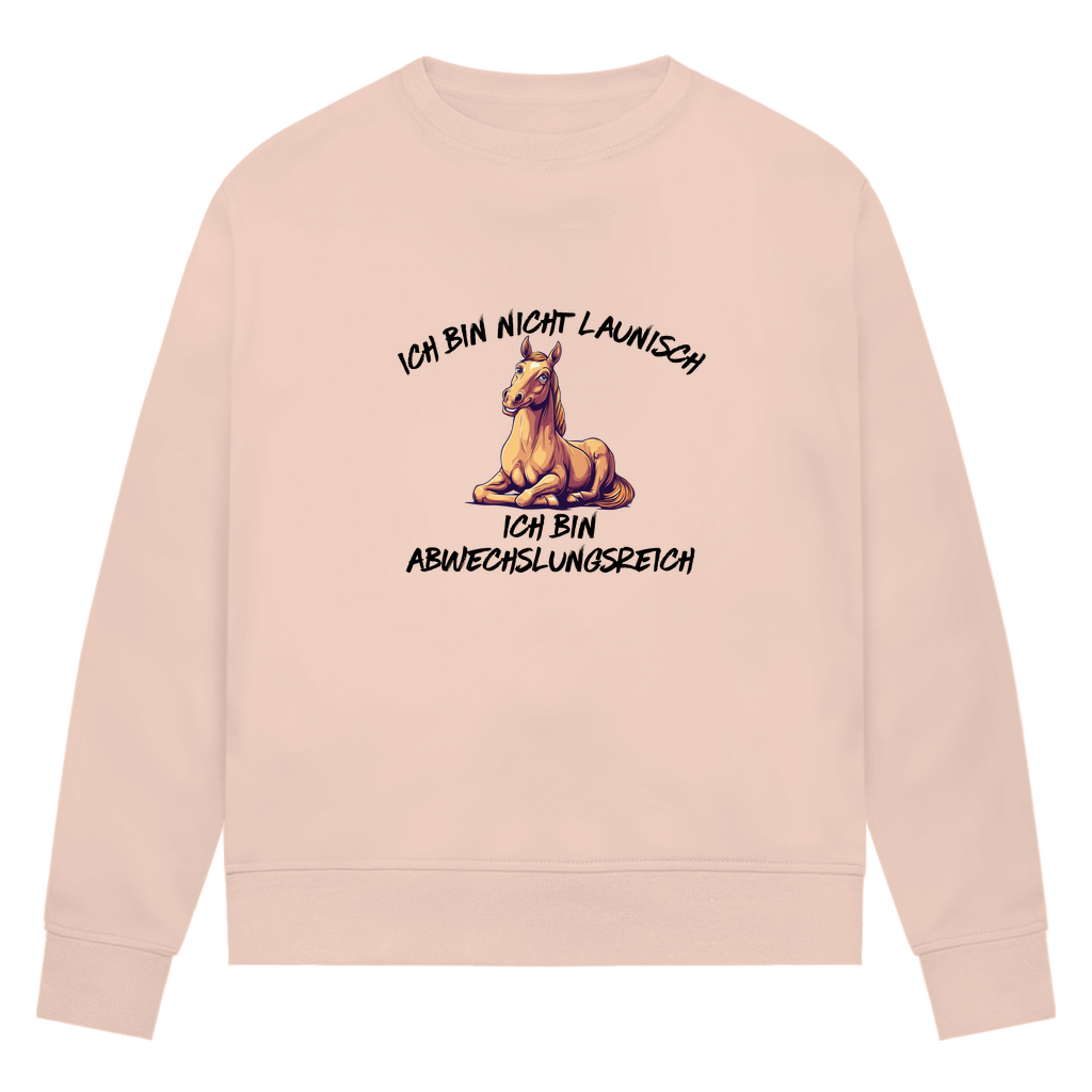 Abwechslungsreich - Bio-Sweatshirt für Damen