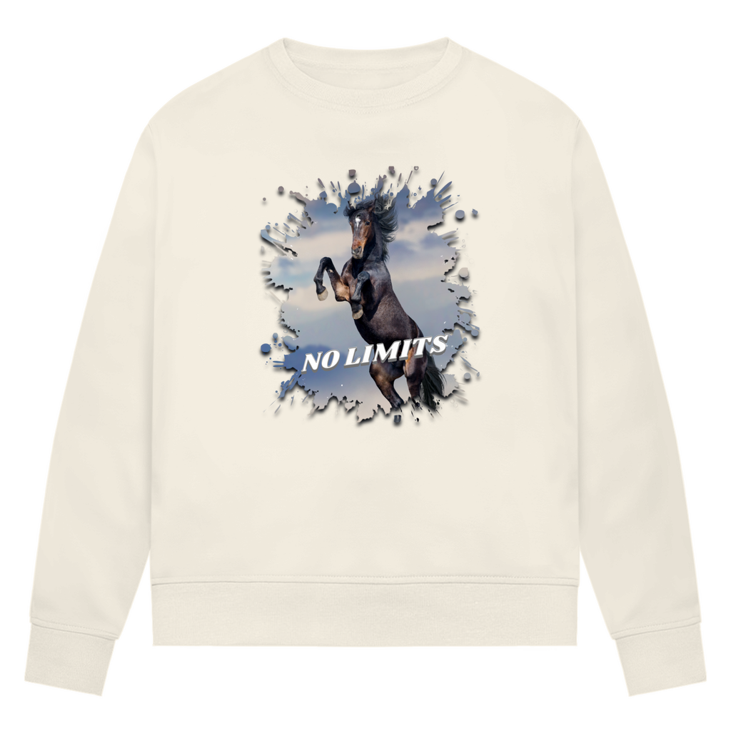 No Limits - Bio-Sweatshirt für Damen