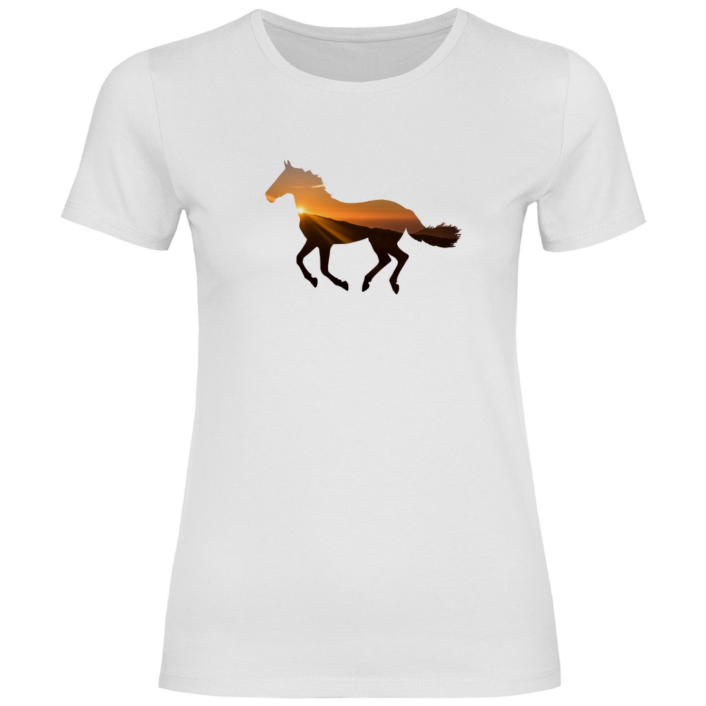 Damen T-Shirt Herzgalopp