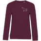 Eleganz mit Herz - Bio-Sweatshirt für Damen