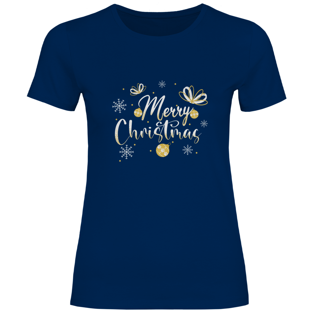 Merry Christmas - T-Shirt für Damen-Weihnachten