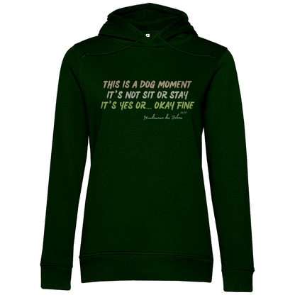 Hundemama des Jahres - Bio-Hoodie für Damen