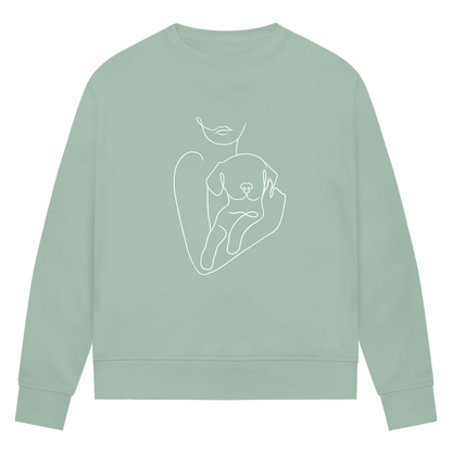 Welpenliebe - Bio-Sweatshirt für Damen