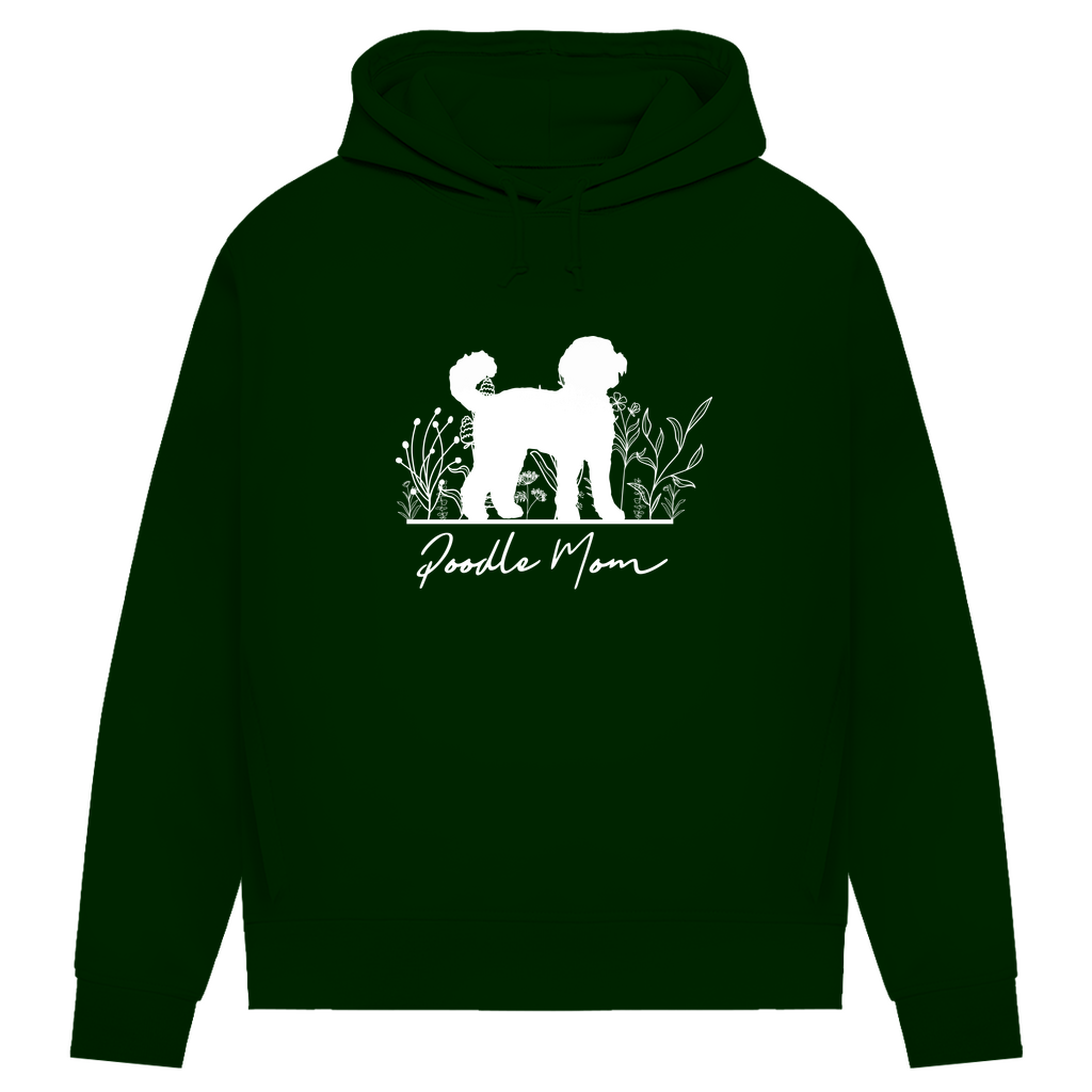 Pudel Mom - Bio-Hoodie für Damen