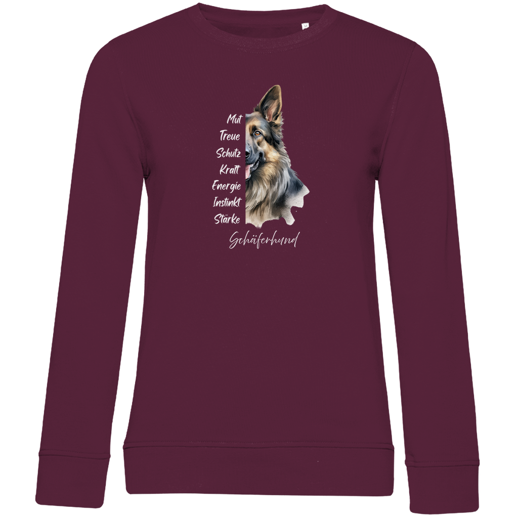 Schäferhund - Bio-Sweatshirt für Damen