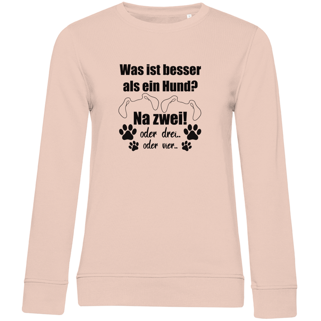 Je Mehr Desto Besser - Bio-Sweatshirt für Damen