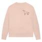 Labrador mit Herz - Bio-Sweatshirt für Damen