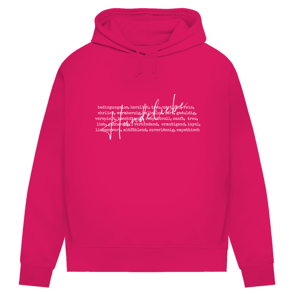 Hunde Liebe ist... - Bio-Hoodie für Damen