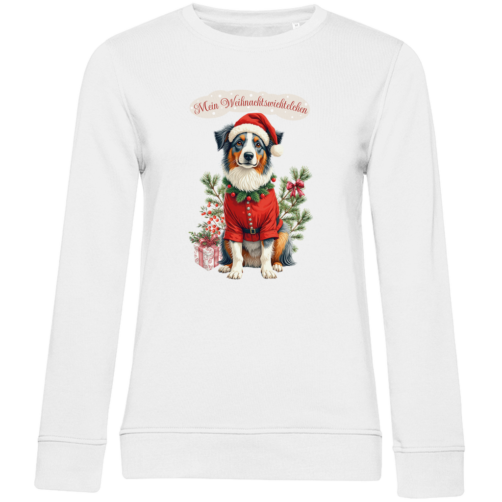 Weihnachtswichteln - Bio-Sweatshirt für Damen-Weihnachten