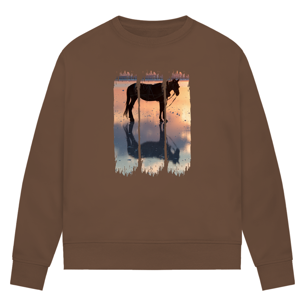 Magic Sunset - Bio-Sweatshirt für Damen