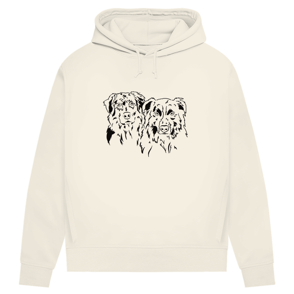 Aussie Love - Bio Hoodie für Damen