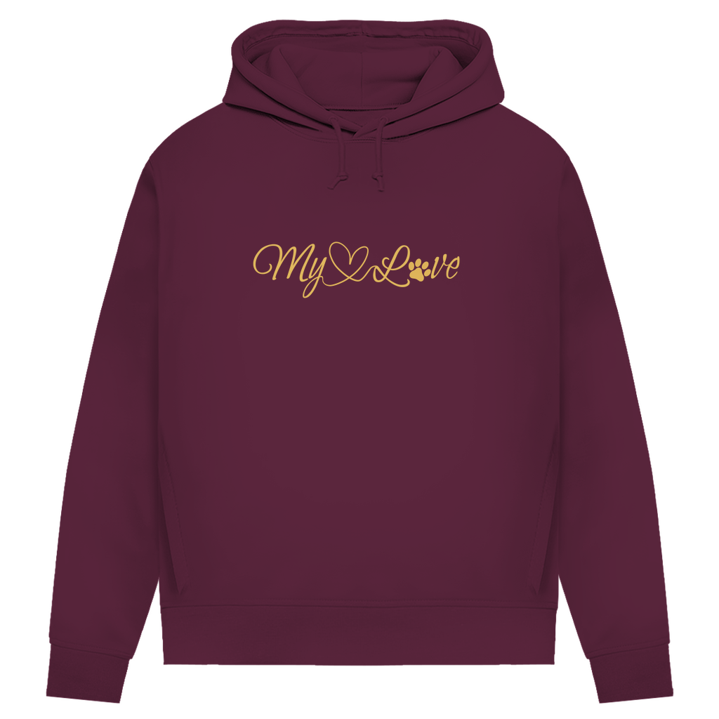 My Love - Bio-Hoodie für Damen