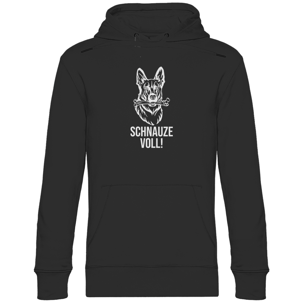 Schnauze Voll - Bio-Hoodie für Herren