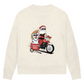 Biker Santa - Bio-Sweatshirt für Damen