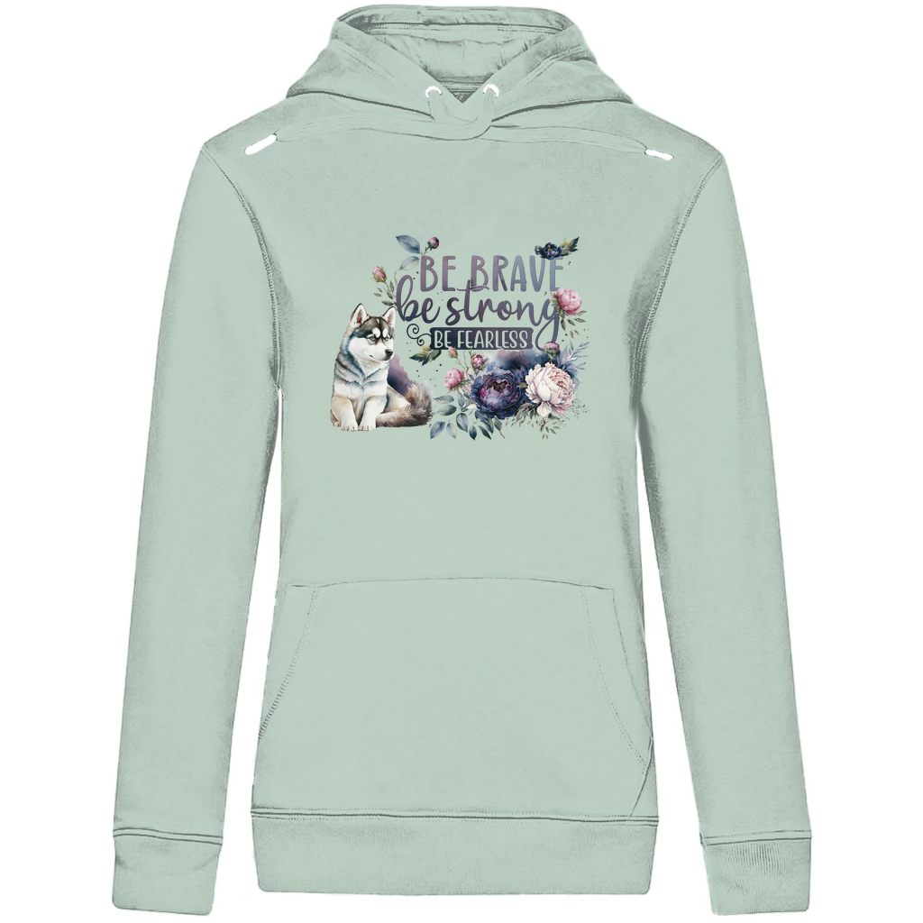 Be Strong - Bio-Hoodie für Damen