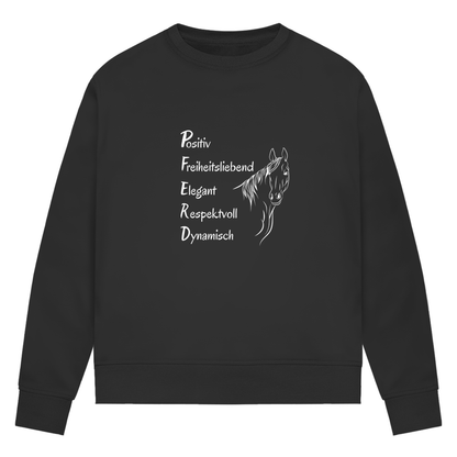 Seelenpferd - Bio-Sweatshirt für Damen