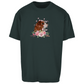 Flower Cavalier King Charles - Oversize T-Shirt - Unisex