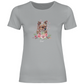 Flower Chihuahua - T-Shirt für Damen-Dein Wunschtext