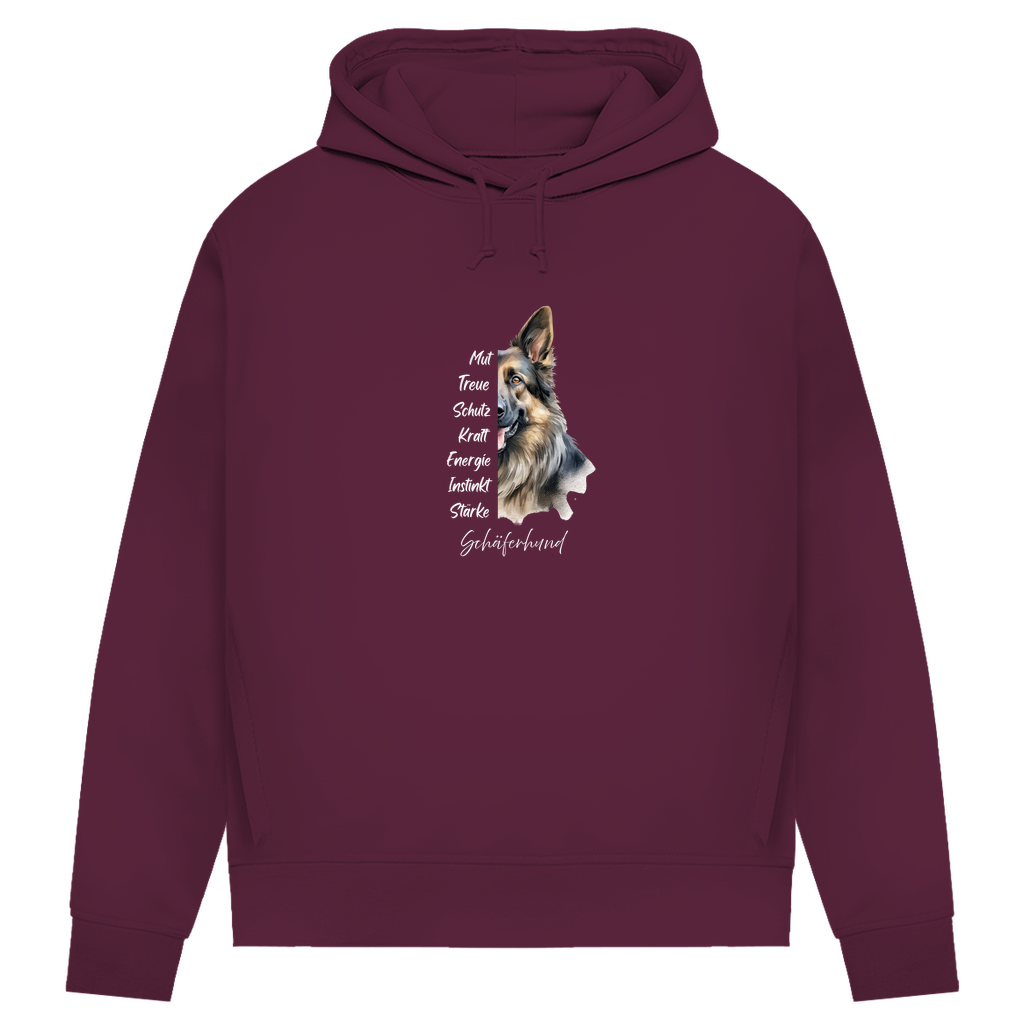 Schäferhund - Bio-Hoodie für Damen