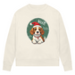 Wuff und Weihnachten - Bio-Sweatshirt für Damen