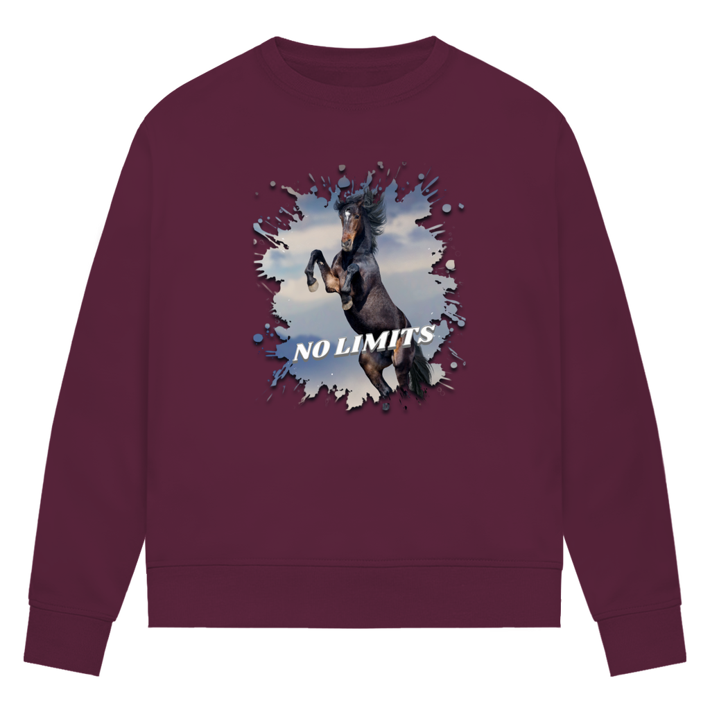 No Limits - Bio-Sweatshirt für Damen