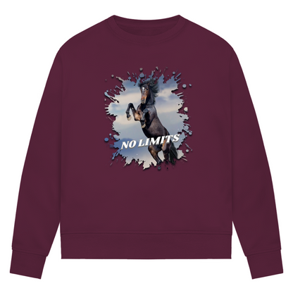 No Limits - Bio-Sweatshirt für Damen
