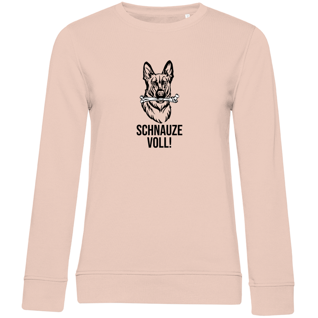 Schnauze Voll - Bio-Sweatshirt für Damen