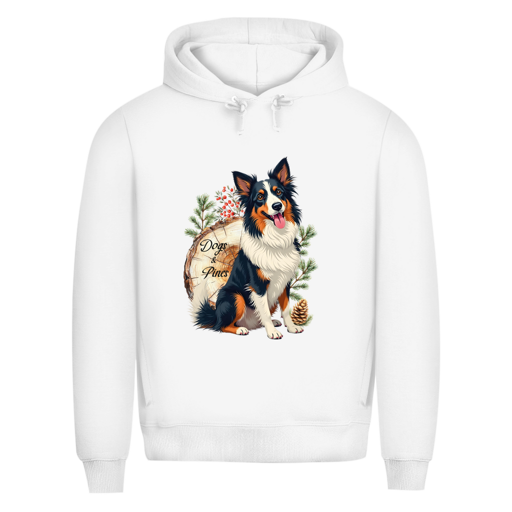 Dogs & Pines - Bio-Hoodie für Herren