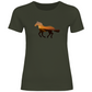 Damen T-Shirt Herzgalopp