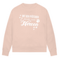 Direkt zum Herzen - Bio-Sweatshirt für Damen