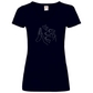 Doppeltes Glück - V-Shirt für Damen