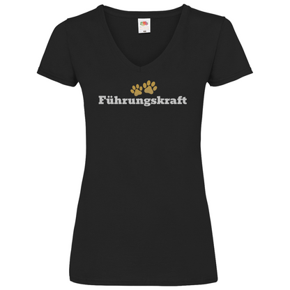 Führungskraft - V-Shirt für Damen