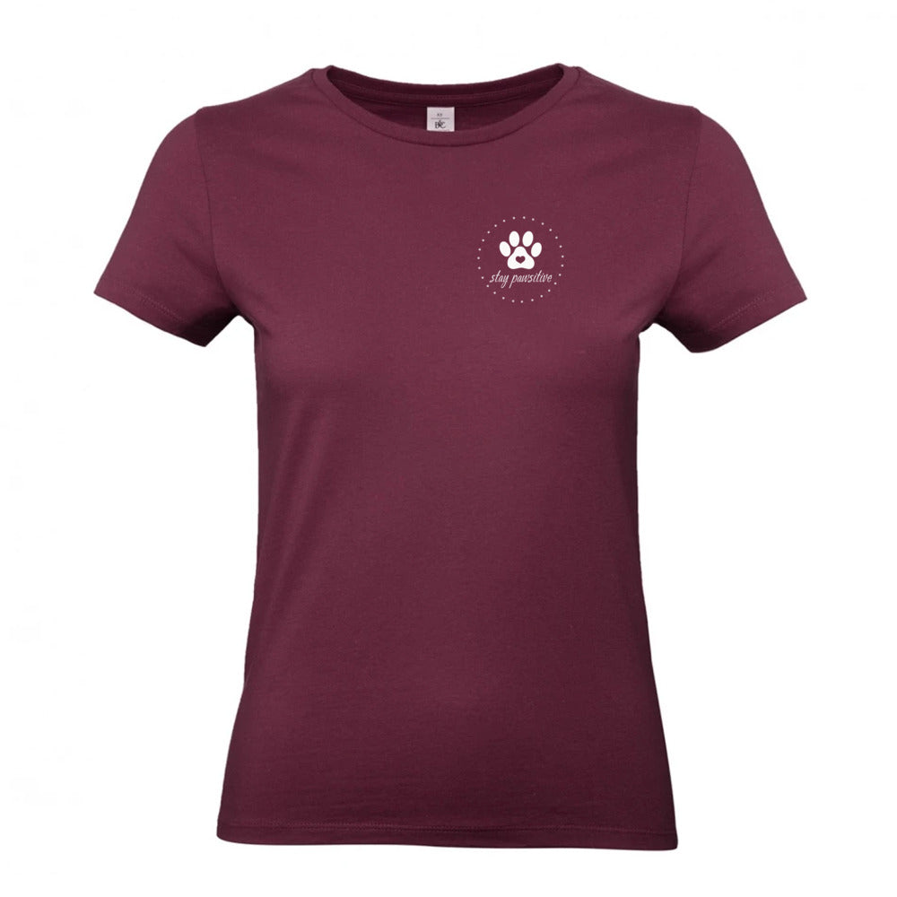 Stay Pawsitive - T-Shirt für Damen