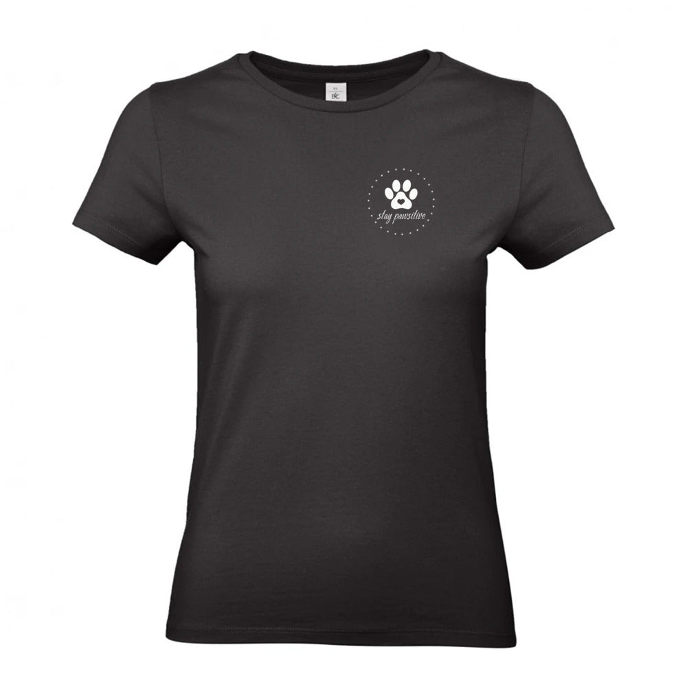 Stay Pawsitive - T-Shirt für Damen
