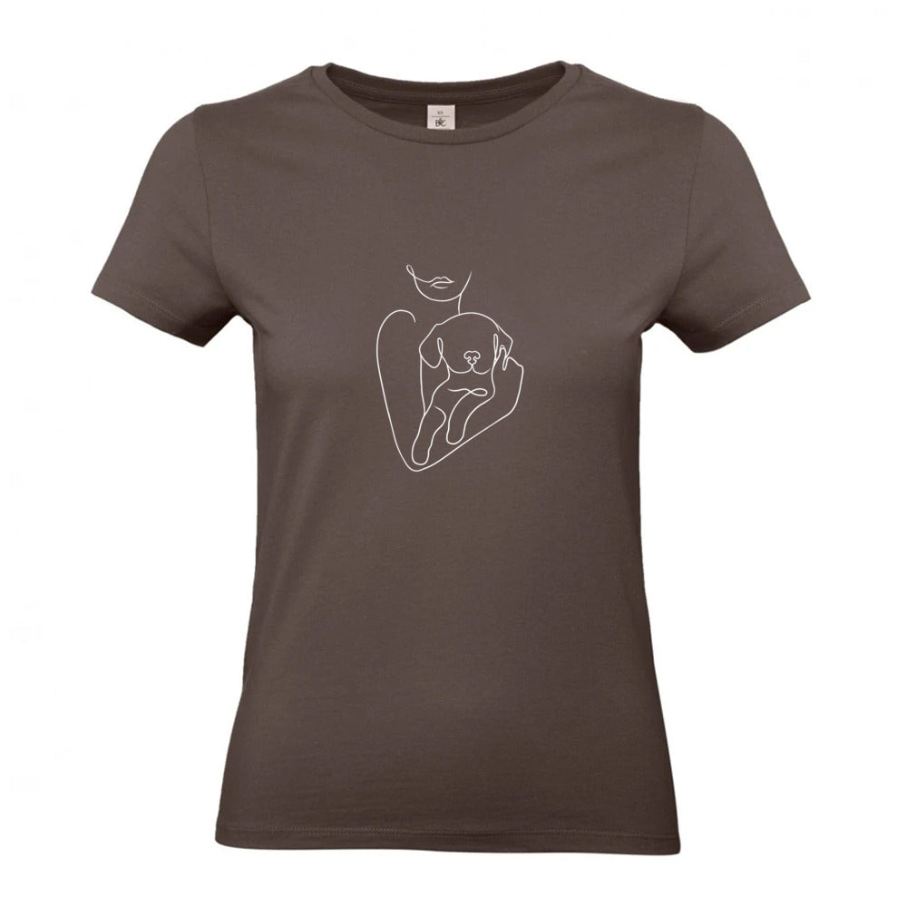 Welpenliebe - T-Shirt für Damen