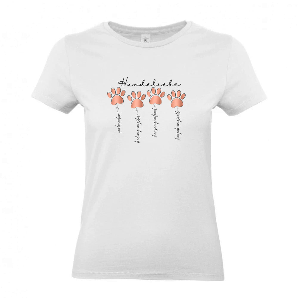 Hundeliebe - T-Shirt für Damen