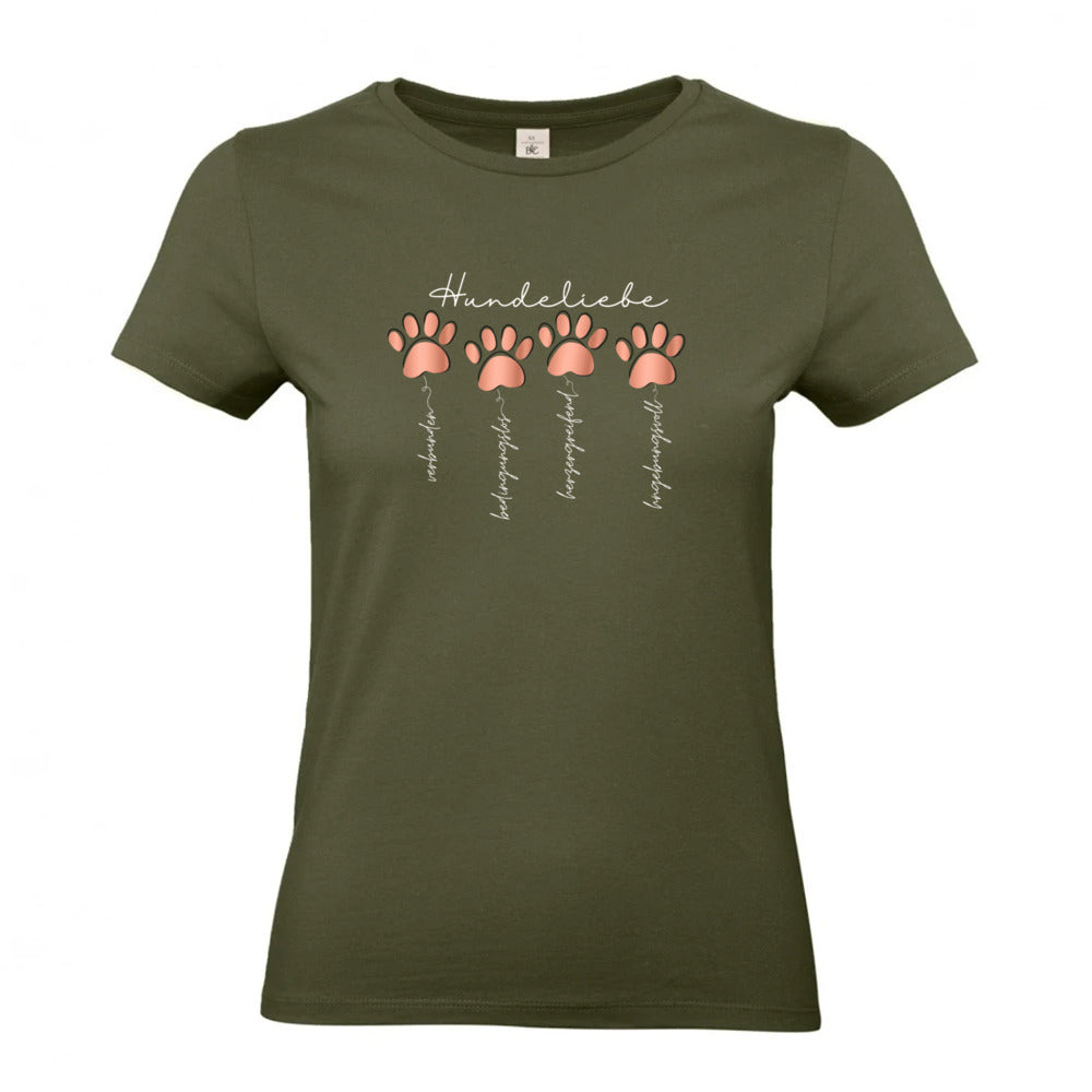 Hundeliebe - T-Shirt für Damen