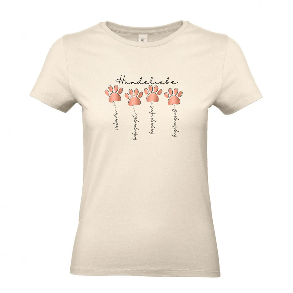 Hundeliebe - T-Shirt für Damen