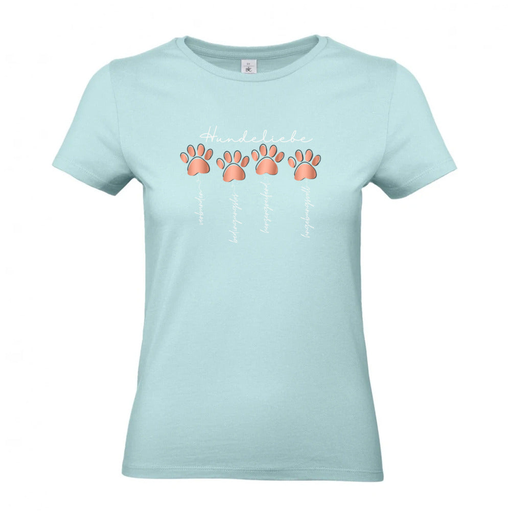Hundeliebe - T-Shirt für Damen