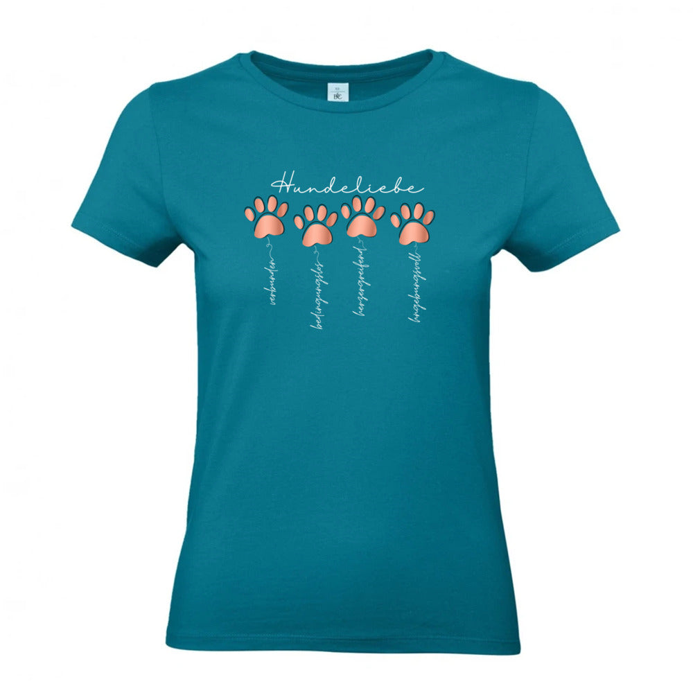 Hundeliebe - T-Shirt für Damen