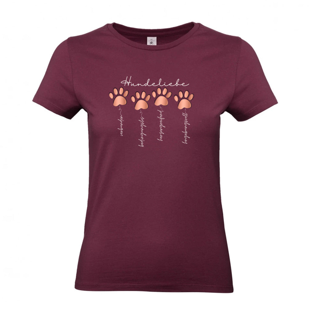 Hundeliebe - T-Shirt für Damen