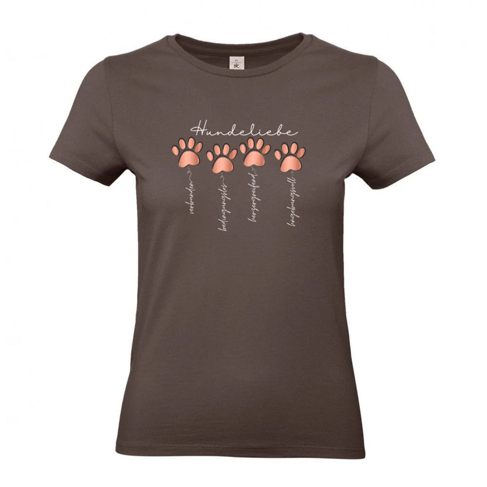 Hundeliebe - T-Shirt für Damen