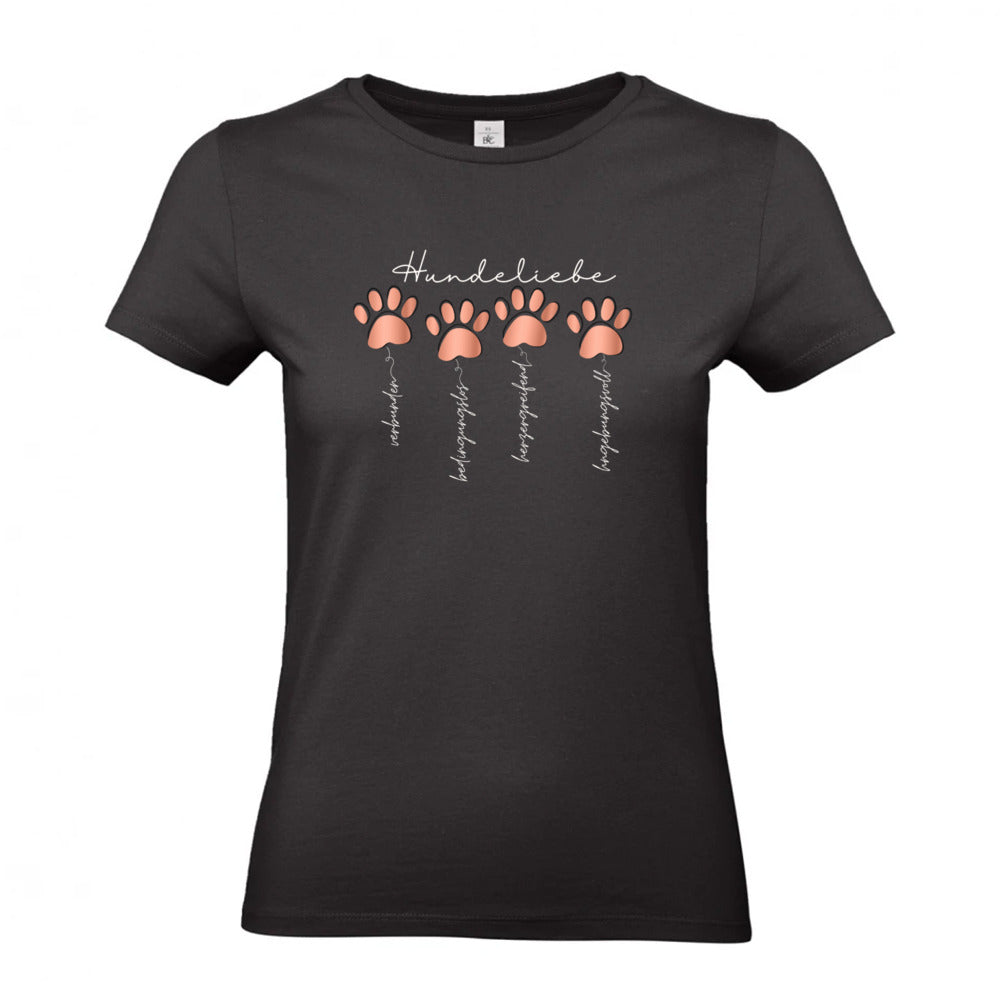 Hundeliebe - T-Shirt für Damen