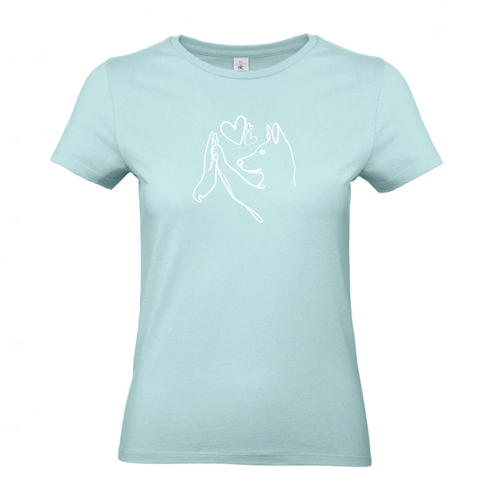 Wahre Liebe Stehohren - T-Shirt für Damen