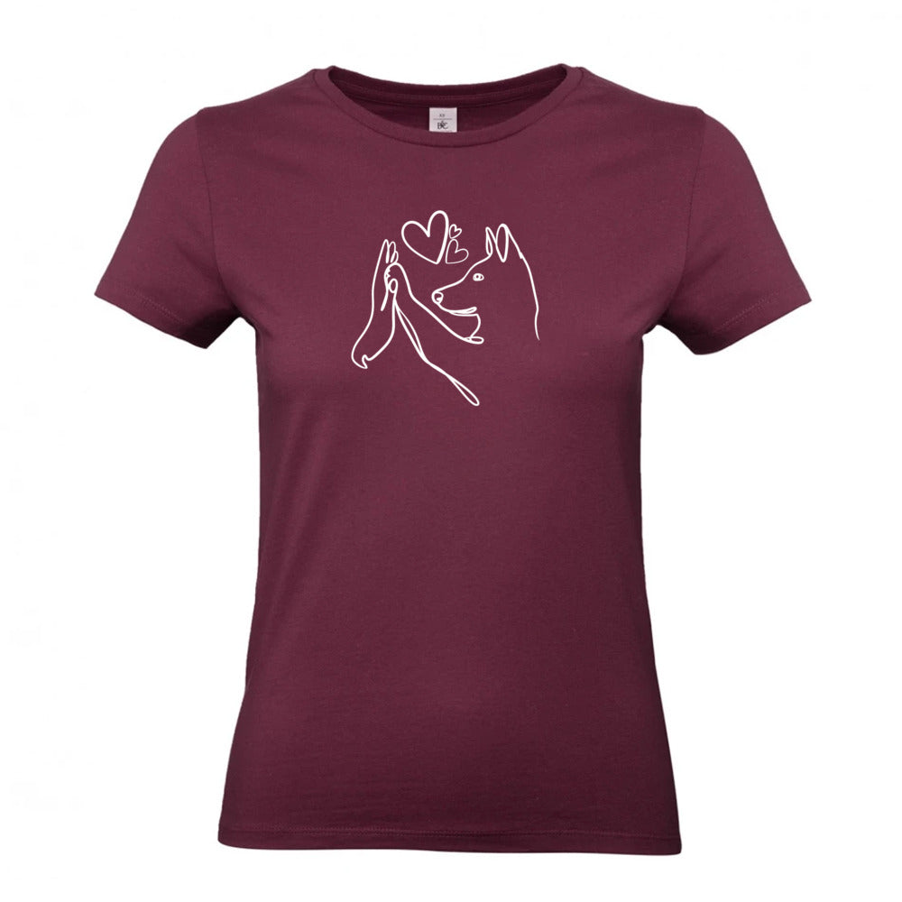 Wahre Liebe Stehohren - T-Shirt für Damen