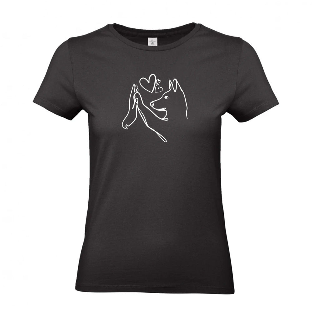Wahre Liebe Stehohren - T-Shirt für Damen