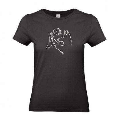 Wahre Liebe Stehohren - T-Shirt für Damen