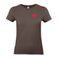 Pfötchen im Herz - T-Shirt für Damen