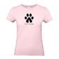 Herz und Pfötchen - T-Shirt für Damen